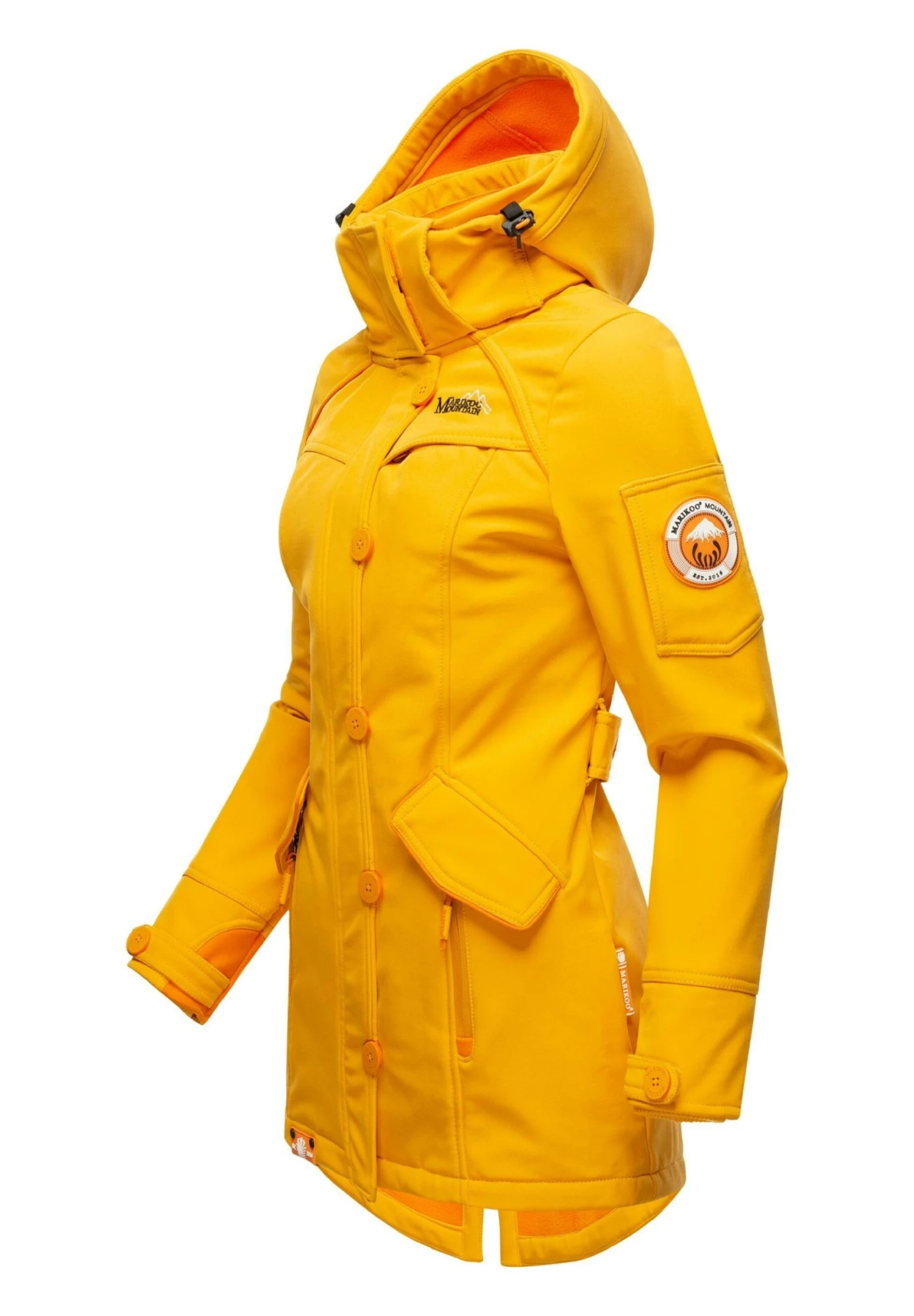 Marikoo Soulinaa - Parka - Amber Yellow 4 Marikoo Soulinaa - Parka - Amber Yellow - Afbeelding 2