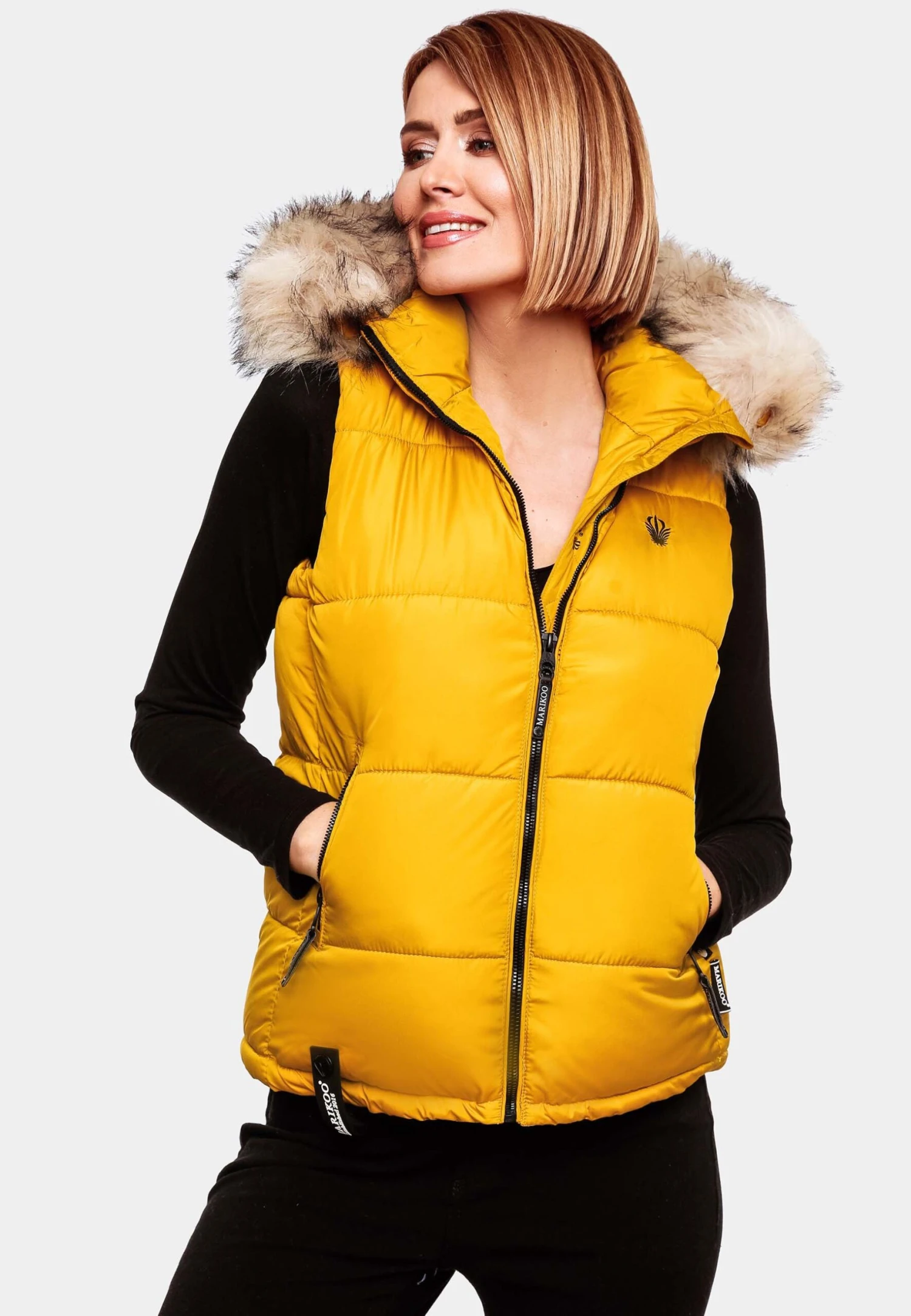 Marikoo Bodywarmer - Yellow 3 Marikoo Bodywarmer - Yellow