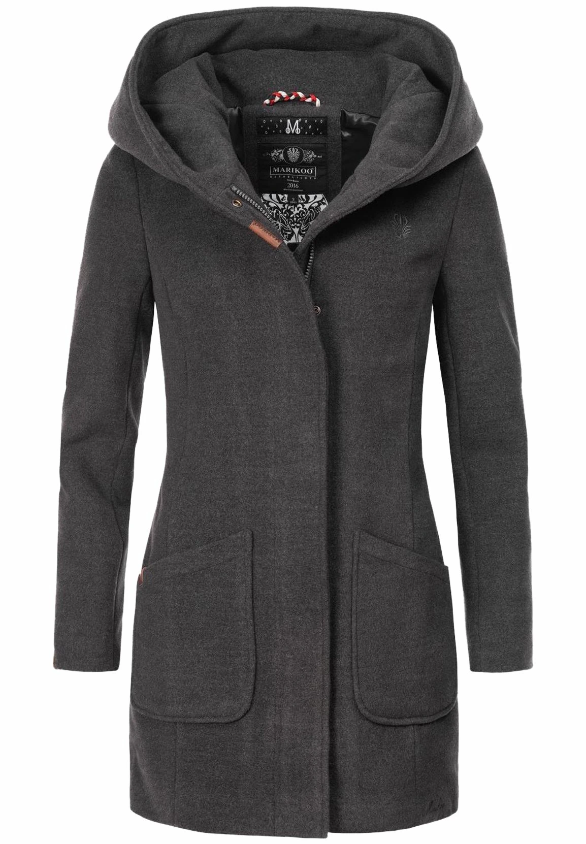 Marikoo Winterjas - Anthrazit 3 Marikoo Winterjas - Anthrazit