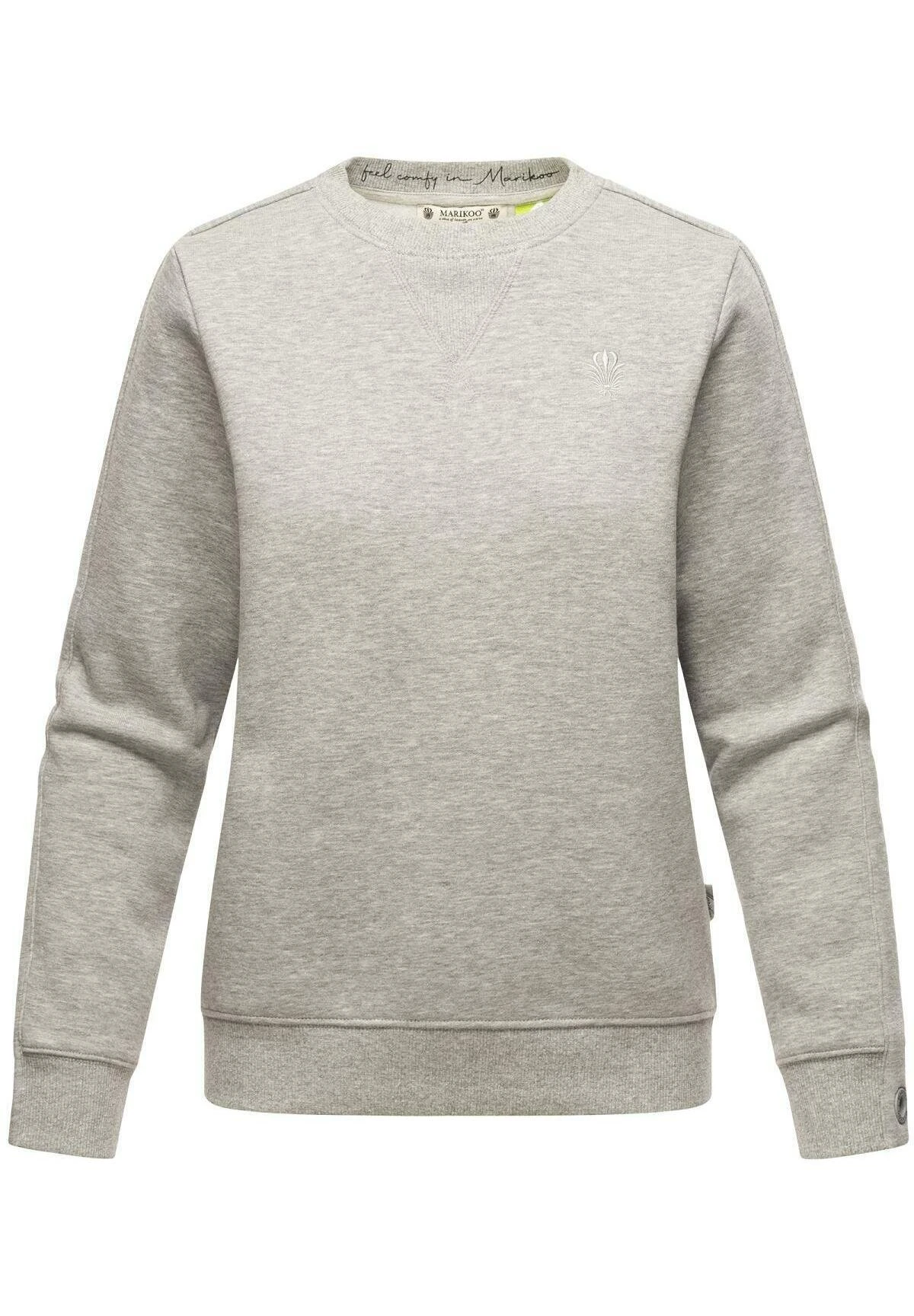 Marikoo Umikoo - Sweater - Grey Melange 3 Marikoo Umikoo - Sweater - Grey Melange