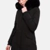 Marikoo Karmaa - Winterjas - Black With Black Fur -Marikoo 1040cc48430c4526bd2abb3993db9531