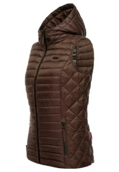 Marikoo Hasenpfote - Bodywarmer - Dark Choco -Marikoo 10c19227aa7e4ae48aee66347a71d13b