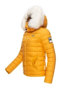 Marikoo Winterjas - Dark Yellow -Marikoo 1c65f1b9cf824134bf3583e0a8ec0f6d