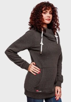 Marikoo Izuyaa - Hoodie - Dark Grey Melange 11 Marikoo Izuyaa - Hoodie - Dark Grey Melange -Marikoo 1cdc4ba1f6a5486ab0876e1d06bec149