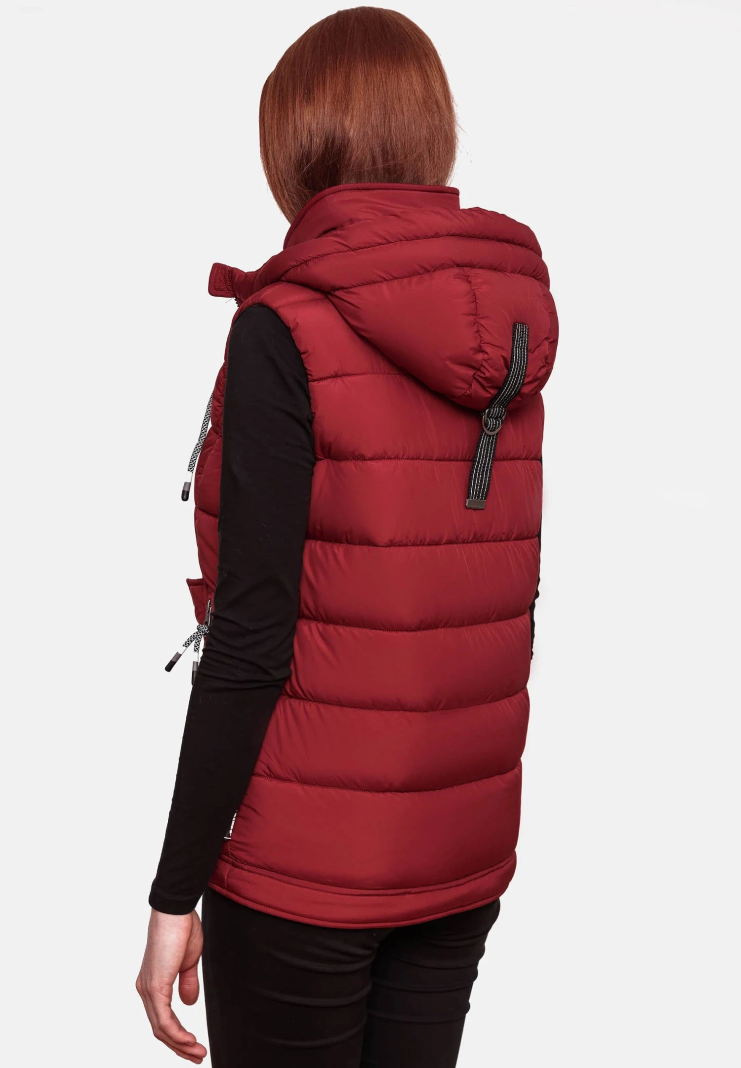 Marikoo Taisaa - Bodywarmer - Blood Red 4 Marikoo Taisaa - Bodywarmer - Blood Red - Afbeelding 2