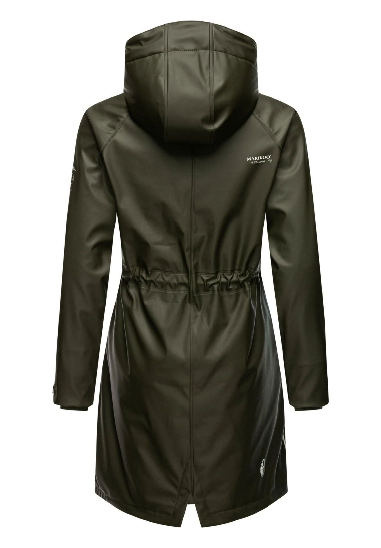 Marikoo Dancing Umbrella - Regenjas - Dark Olive 4 Marikoo Dancing Umbrella - Regenjas - Dark Olive - Afbeelding 2