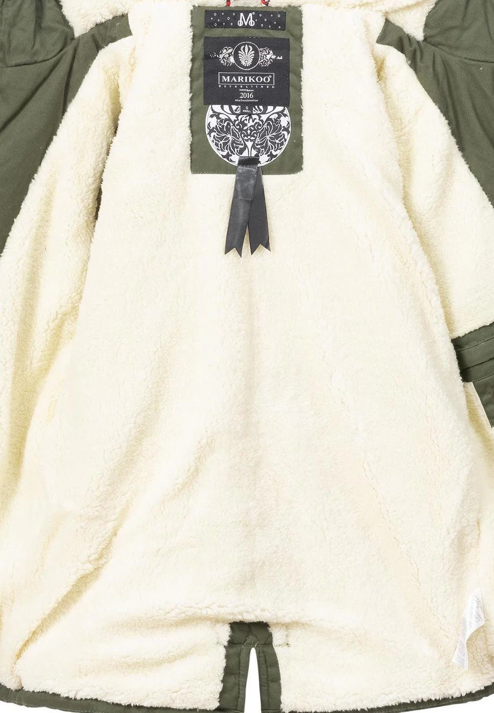 Marikoo Manolya - Winterjas - Forest Green 6 Marikoo Manolya - Winterjas - Forest Green - Afbeelding 4