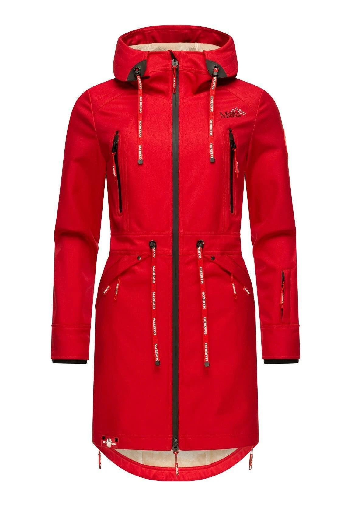 Marikoo Racquelle - Parka - Light Red 11 Marikoo Racquelle - Parka - Light Red - Afbeelding 9