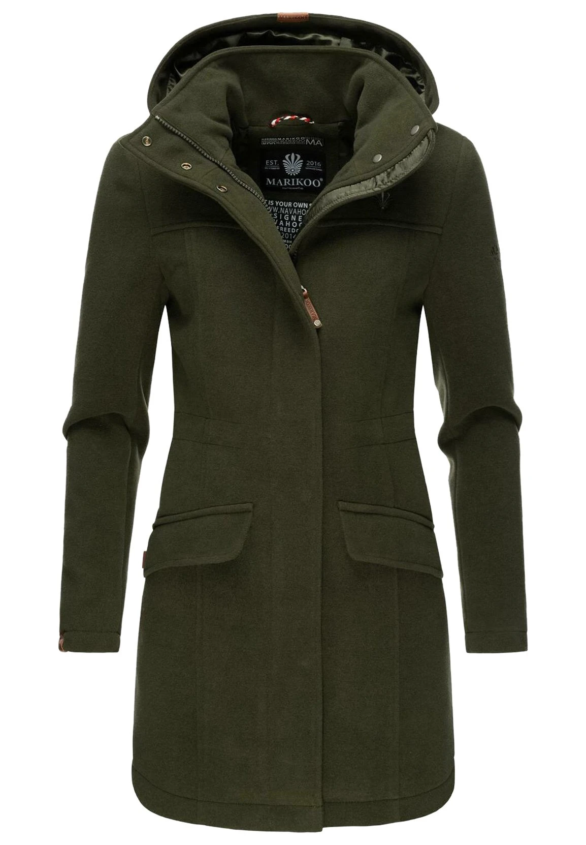 Marikoo Leilaniaa - Winterjas - Fir 3 Marikoo Leilaniaa - Winterjas - Fir