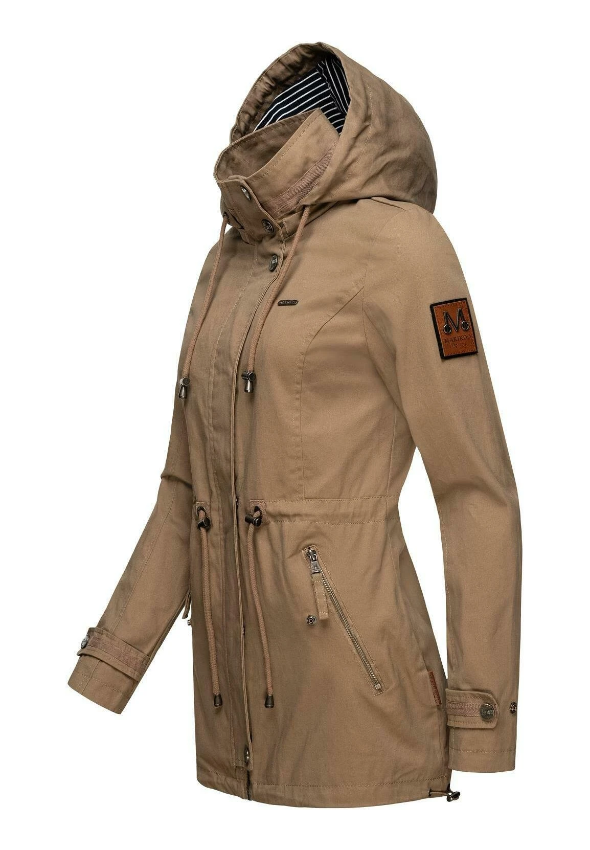 Marikoo Nyokoo - Parka - Taupe 4 Marikoo Nyokoo - Parka - Taupe - Afbeelding 2