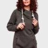 Marikoo Izuyaa - Hoodie - Dark Grey Melange 2 Marikoo Izuyaa - Hoodie - Dark Grey Melange -Marikoo 329005f62a7f48df9cc719fef4a92ccd