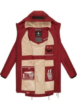 Marikoo Racquelle - Parka - Blood Red 11 Marikoo Racquelle - Parka - Blood Red -Marikoo 333e0432ca6745218876113e6465c256