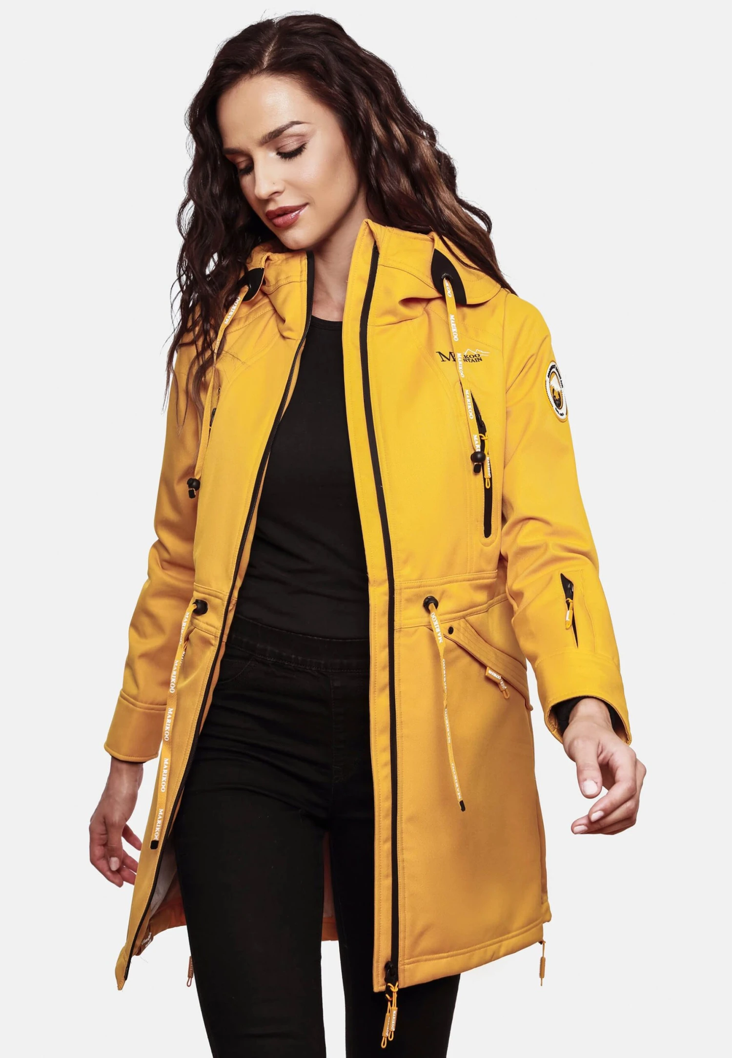 Marikoo Racquelle - Parka - Amber Yellow 6 Marikoo Racquelle - Parka - Amber Yellow - Afbeelding 4