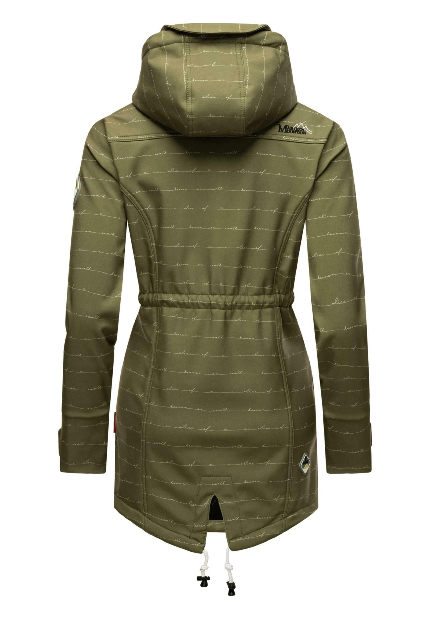Marikoo Zimtzicke - Parka - Olive Lines 4 Marikoo Zimtzicke - Parka - Olive Lines - Afbeelding 2