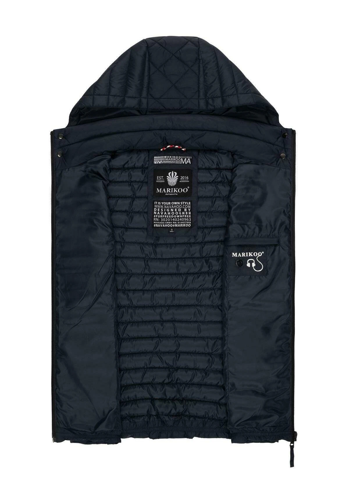 Marikoo Hasenpfote - Bodywarmer - Navy 6 Marikoo Hasenpfote - Bodywarmer - Navy - Afbeelding 4
