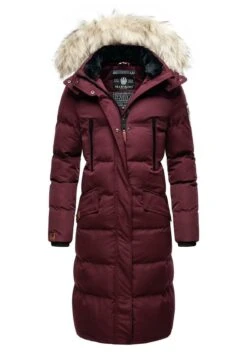 Marikoo Winterjas - Dark Red Melange -Marikoo 41113640f499447a8e2f44fa0b639d69