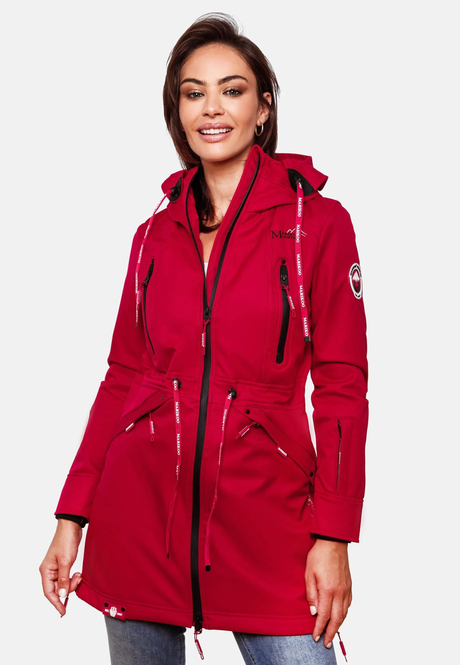 Marikoo Racquelle - Parka - Light Red 3 Marikoo Racquelle - Parka - Light Red