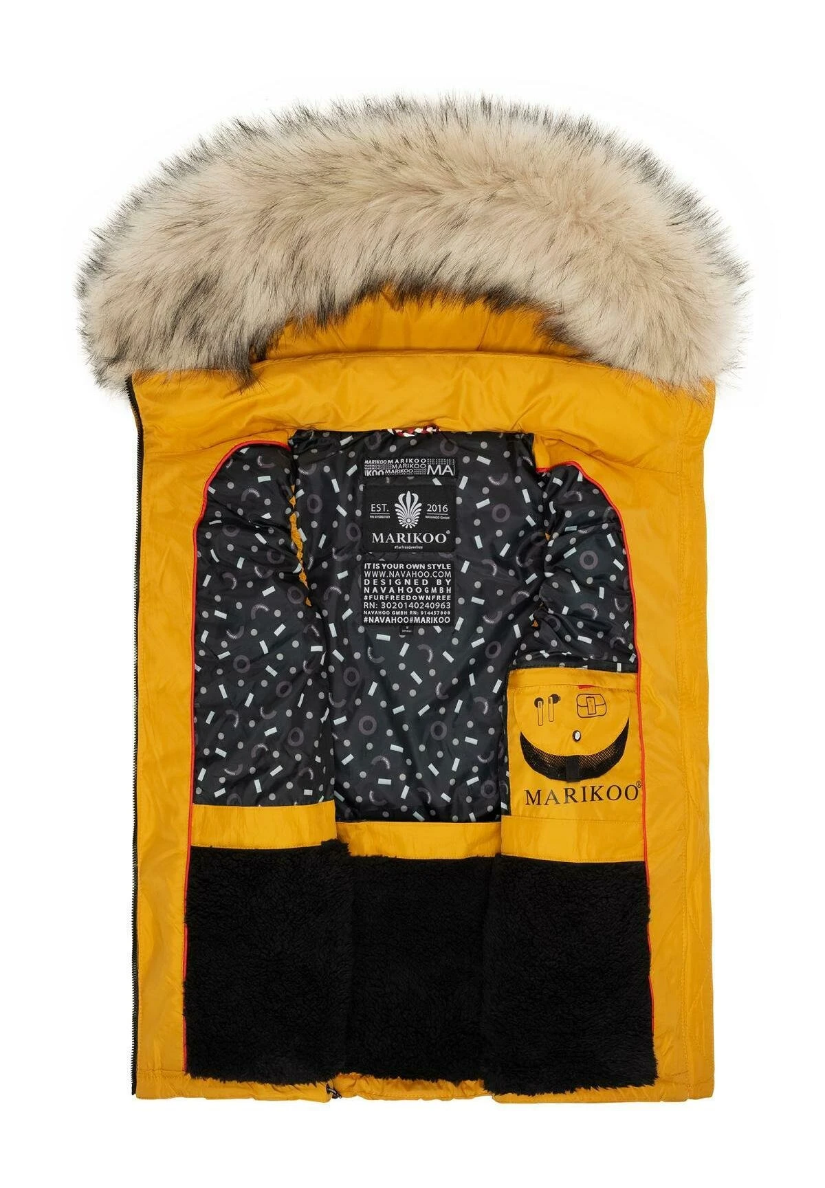 Marikoo Bodywarmer - Yellow 8 Marikoo Bodywarmer - Yellow - Afbeelding 6