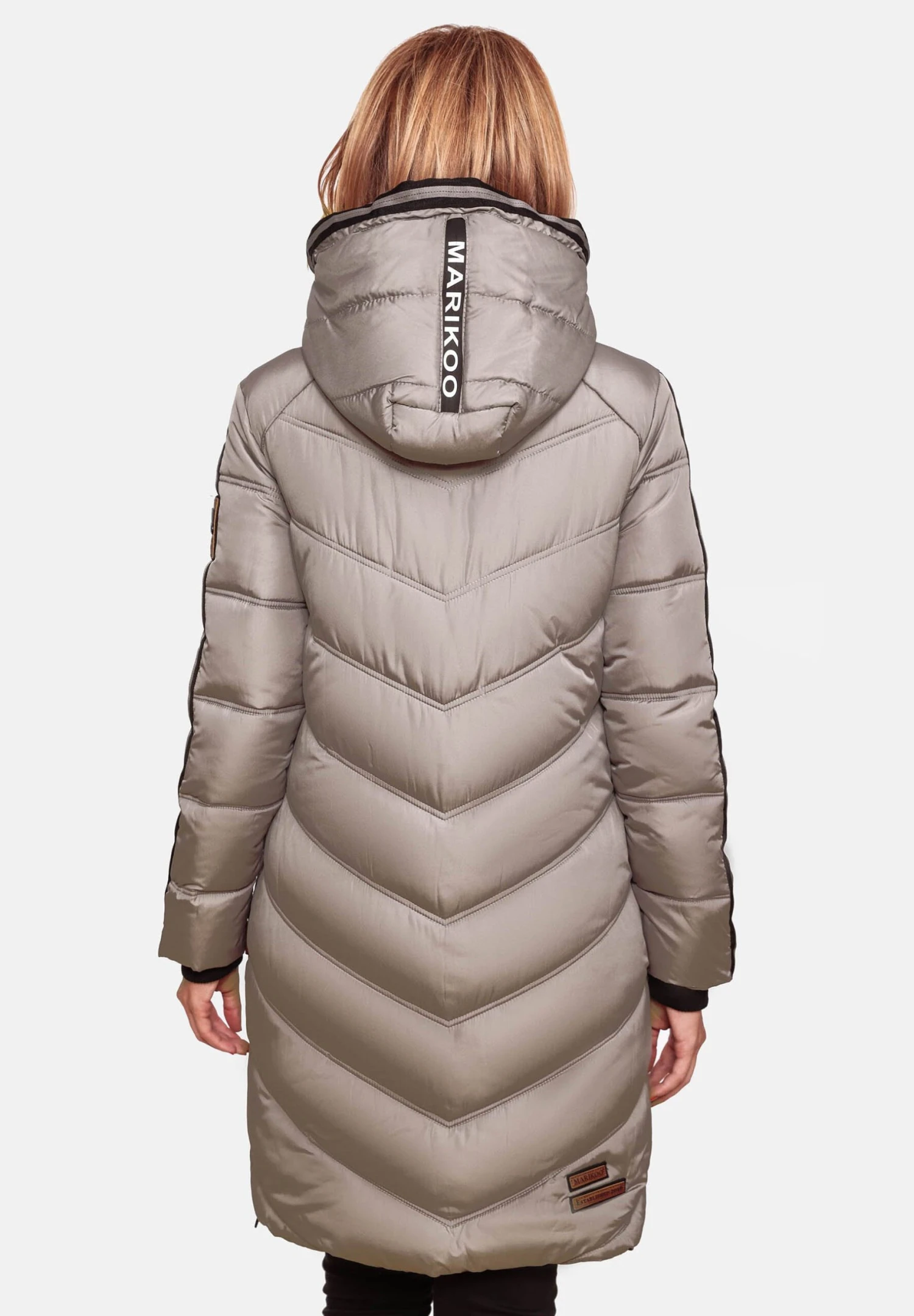 Marikoo Armasa - Winterjas - Zinc Grey 4 Marikoo Armasa - Winterjas - Zinc Grey - Afbeelding 2