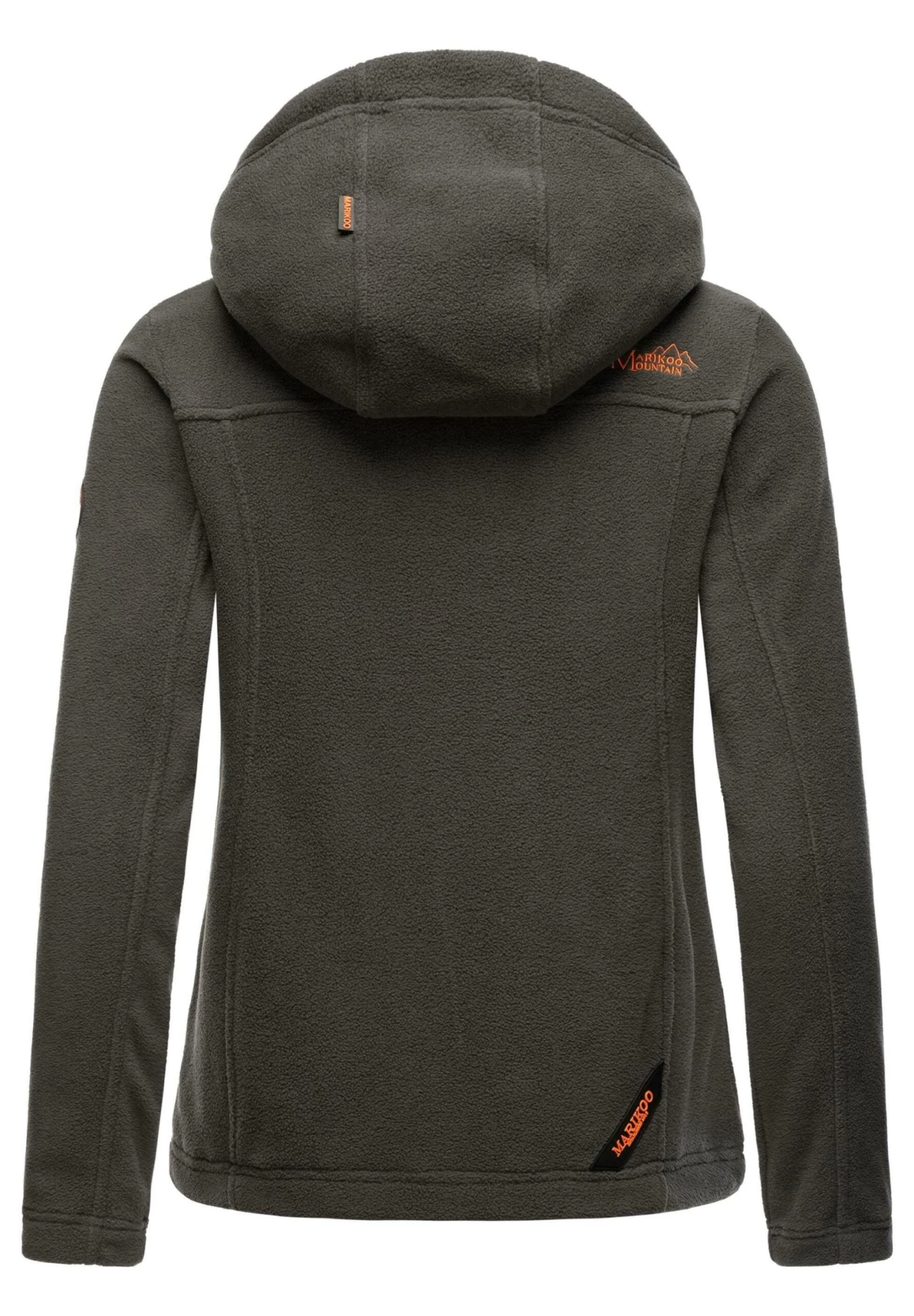 Marikoo Mount Iwaki - Fleecejas - Dark Grey 5 Marikoo Mount Iwaki - Fleecejas - Dark Grey - Afbeelding 3