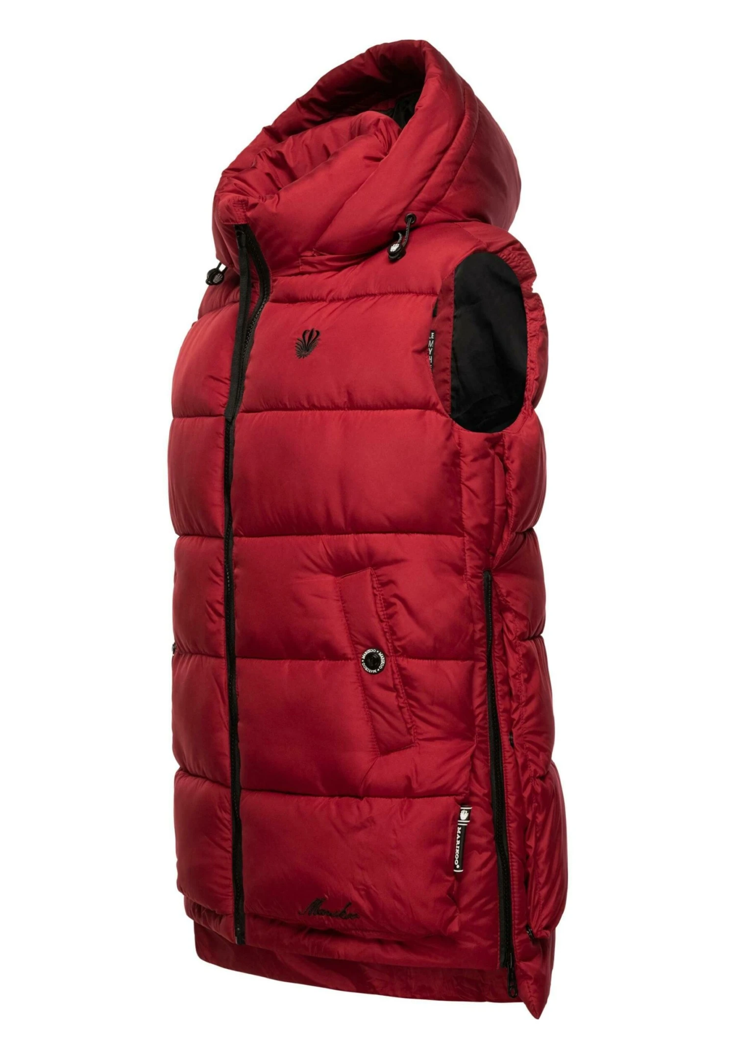 Marikoo Zarinaa - Bodywarmer - Blood Red 6 Marikoo Zarinaa - Bodywarmer - Blood Red - Afbeelding 4
