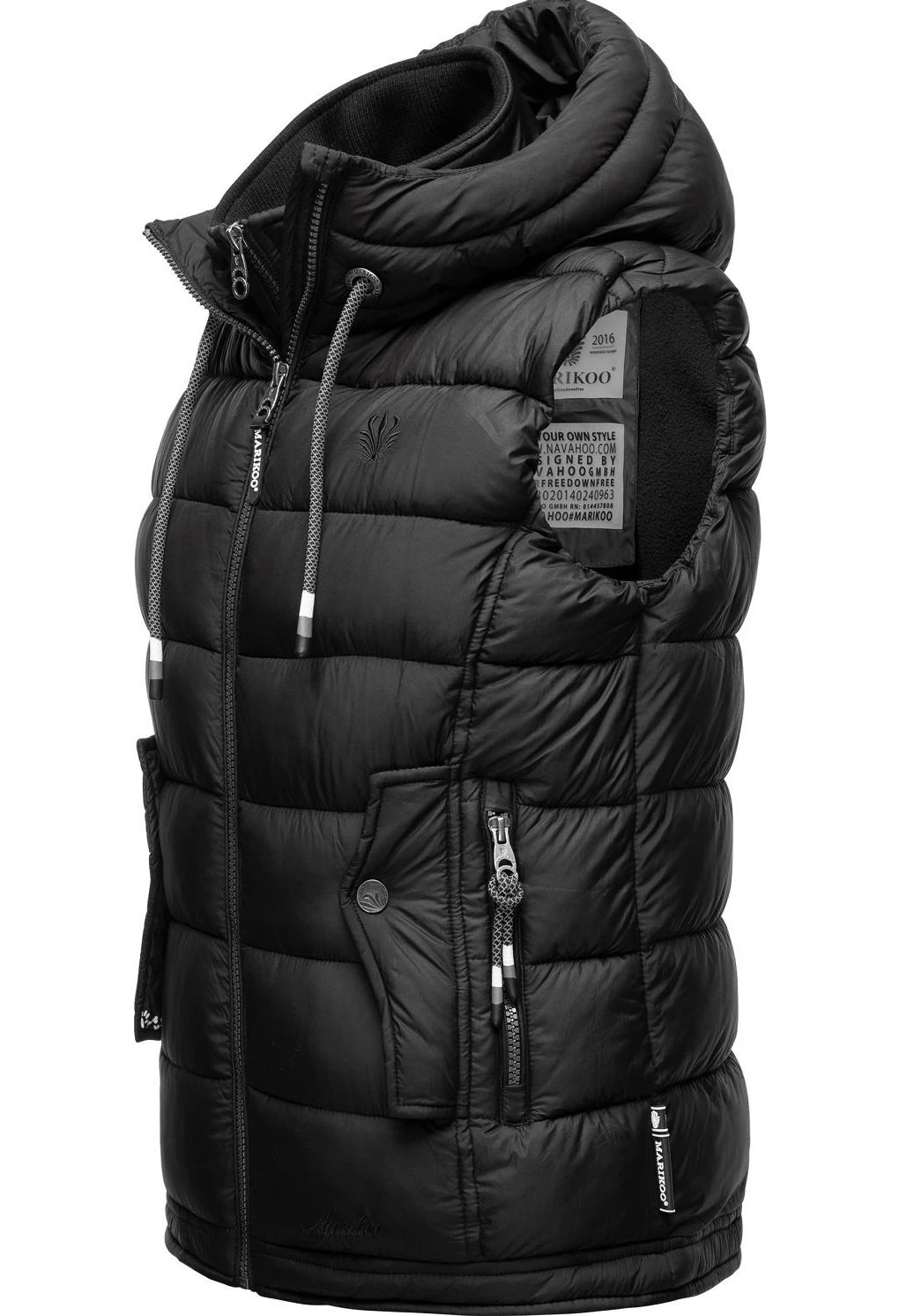 Marikoo Taisaa - Bodywarmer - Black 7 Marikoo Taisaa - Bodywarmer - Black - Afbeelding 5