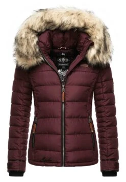 Marikoo Lerikaa - Winterjas - Dark Red Melange 15 Marikoo Lerikaa - Winterjas - Dark Red Melange -Marikoo 5622f413f9db48cbb2d4e7e09bdc4c7c