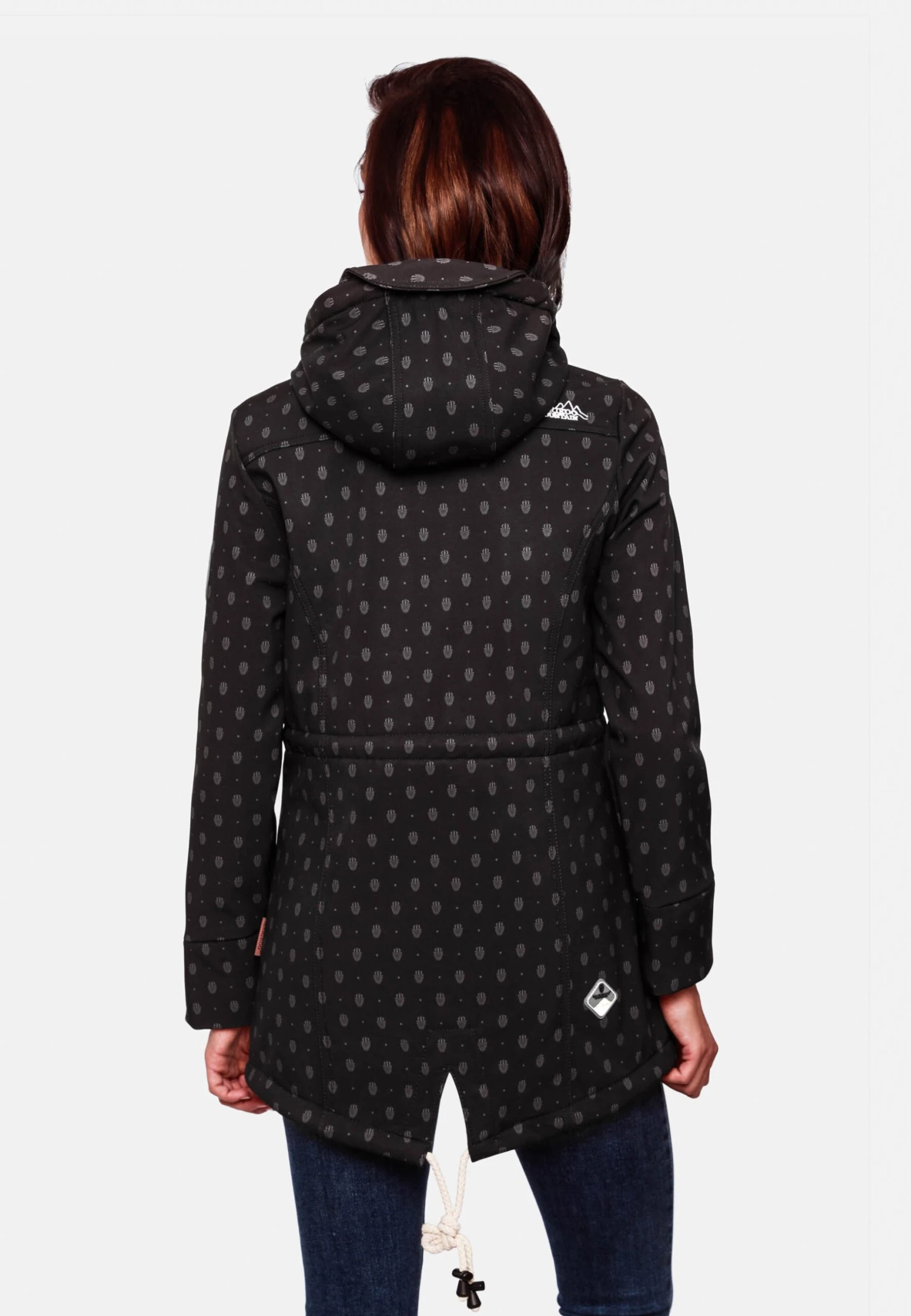 Marikoo Zimtzicke - Parka - Black Melange 4 Marikoo Zimtzicke - Parka - Black Melange - Afbeelding 2