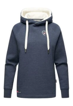 Marikoo 44 Marikoo Hoodie - Mottled Dark Blue