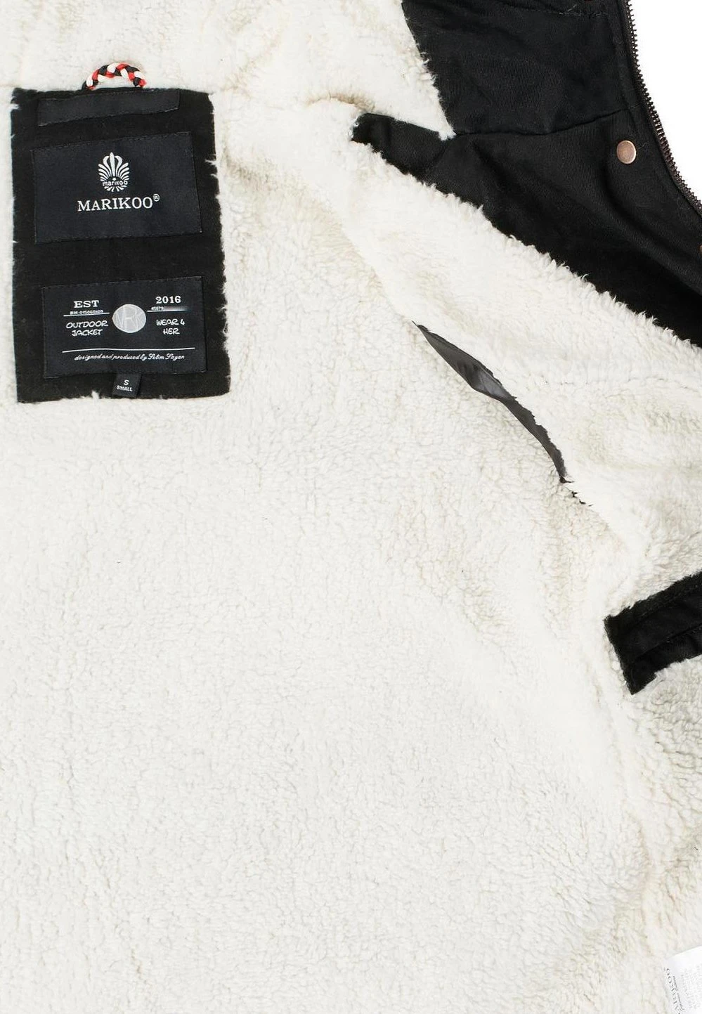 Marikoo Manolya - Winterjas - Black 8 Marikoo Manolya - Winterjas - Black - Afbeelding 6