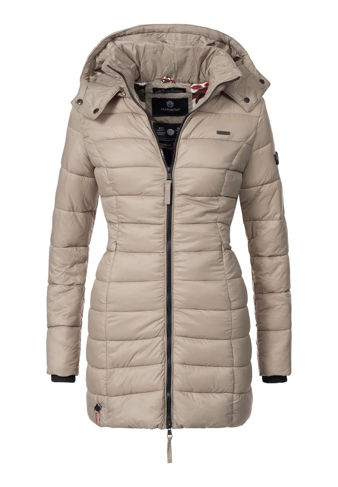 Marikoo Abendsternchen - Winterjas - Taupe 3 Marikoo Abendsternchen - Winterjas - Taupe