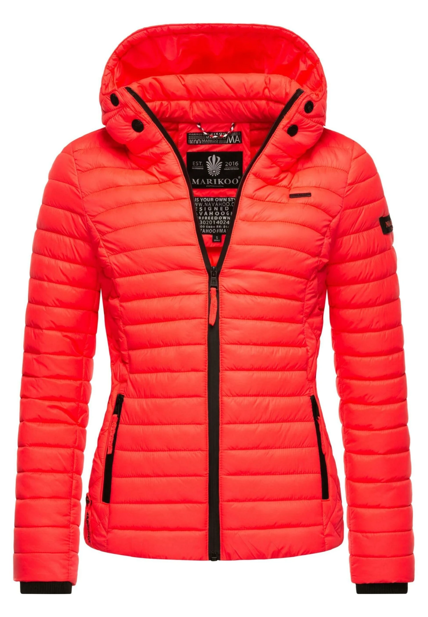 Marikoo Samtpfote - Jas - Neon Coral 3 Marikoo Samtpfote - Jas - Neon Coral