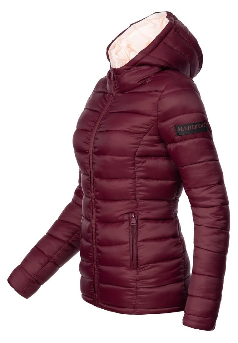 Marikoo Lucy - Winterjas - Burgundy 5 Marikoo Lucy - Winterjas - Burgundy - Afbeelding 3