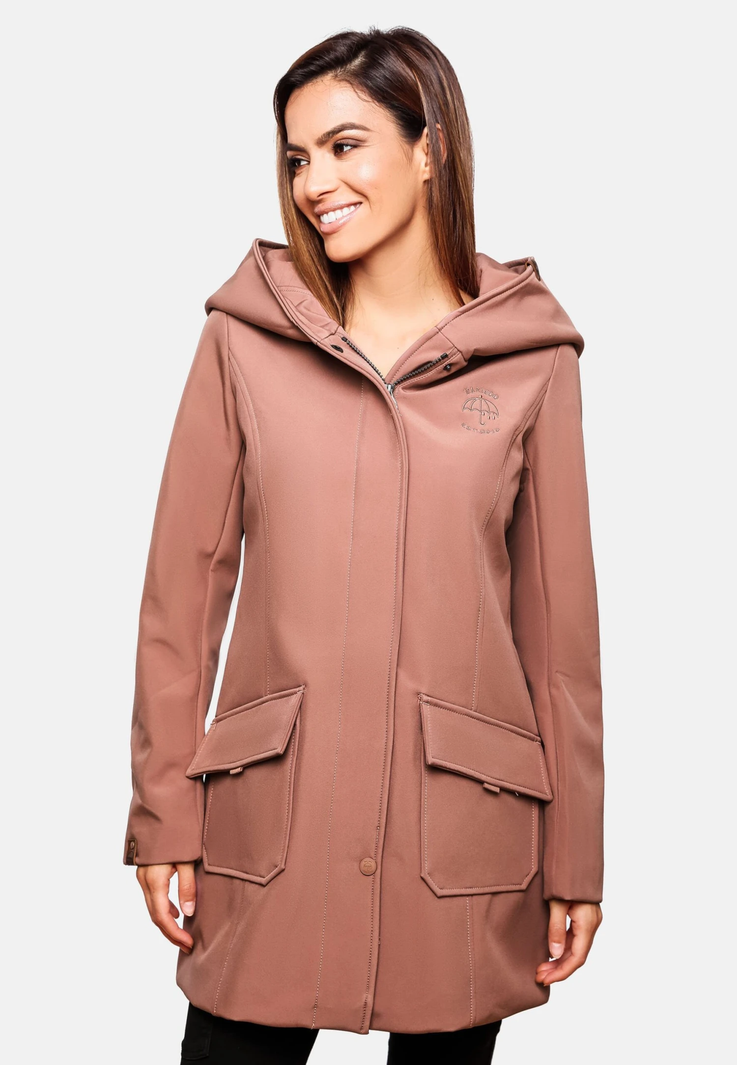 Marikoo Mayleen - Parka - Terracotta 3 Marikoo Mayleen - Parka - Terracotta