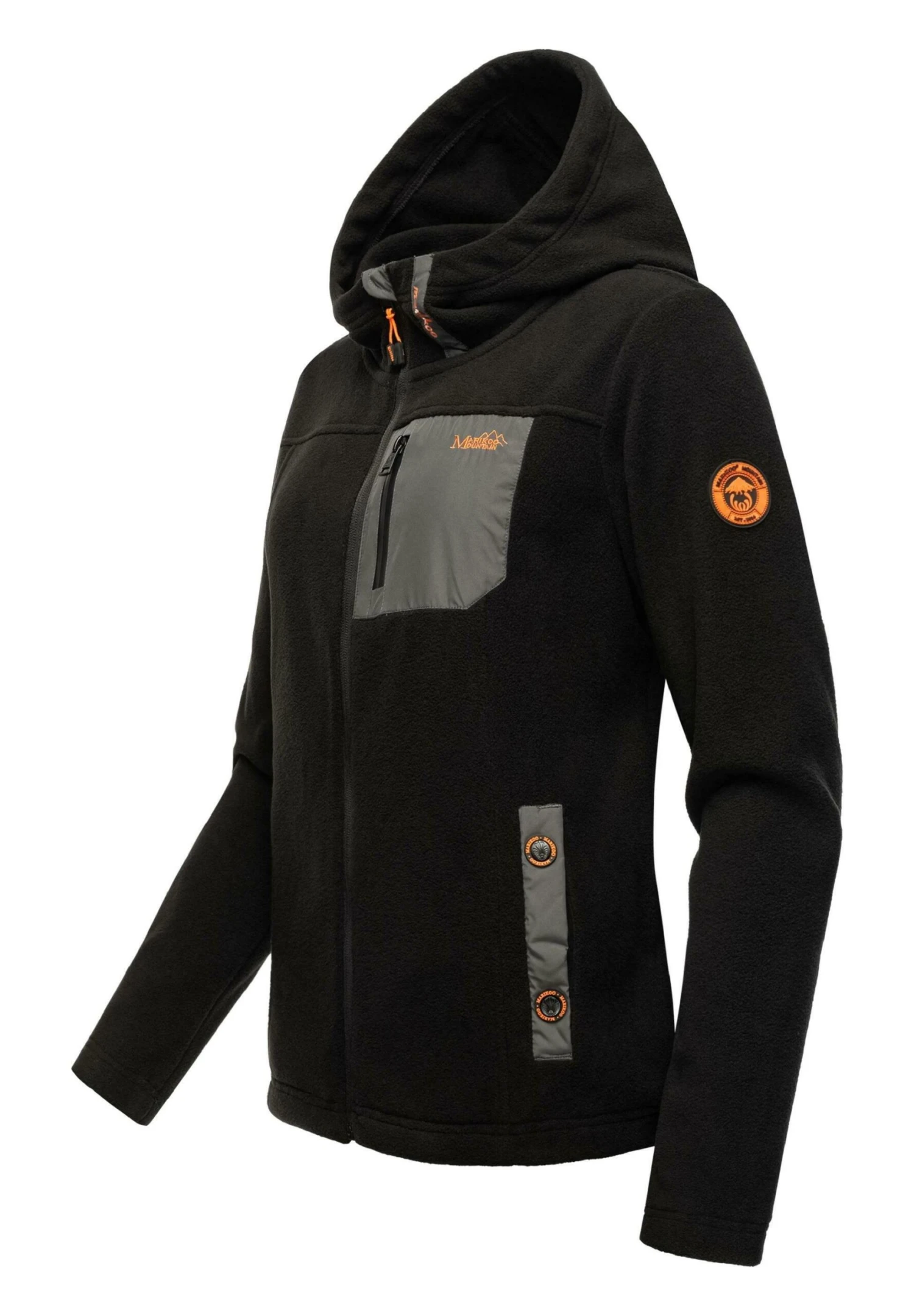 Marikoo Mount Iwaki - Fleecejas - Black 4 Marikoo Mount Iwaki - Fleecejas - Black - Afbeelding 2