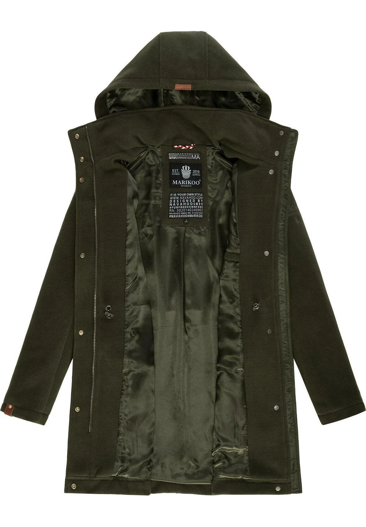 Marikoo Leilaniaa - Winterjas - Fir 6 Marikoo Leilaniaa - Winterjas - Fir - Afbeelding 4