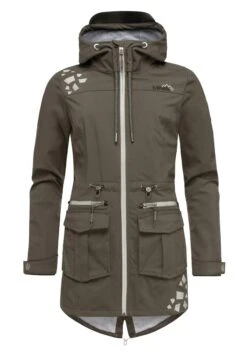 Marikoo Ulissaa - Regenjas - Dark Grey -Marikoo 78e980bdbb93451caeeb84c1386e986b