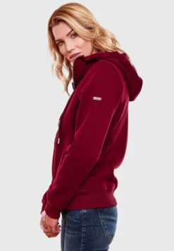 Marikoo Setsunaa - Sweater Met Rits - Bordeaux -Marikoo 78ef0bc50ed043579ad3bde69edbbda0