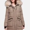 Marikoo Chaskaa - Winterjas - Taupe 2 Marikoo Chaskaa - Winterjas - Taupe -Marikoo 79ededbdd290414b85925d879683fe5d