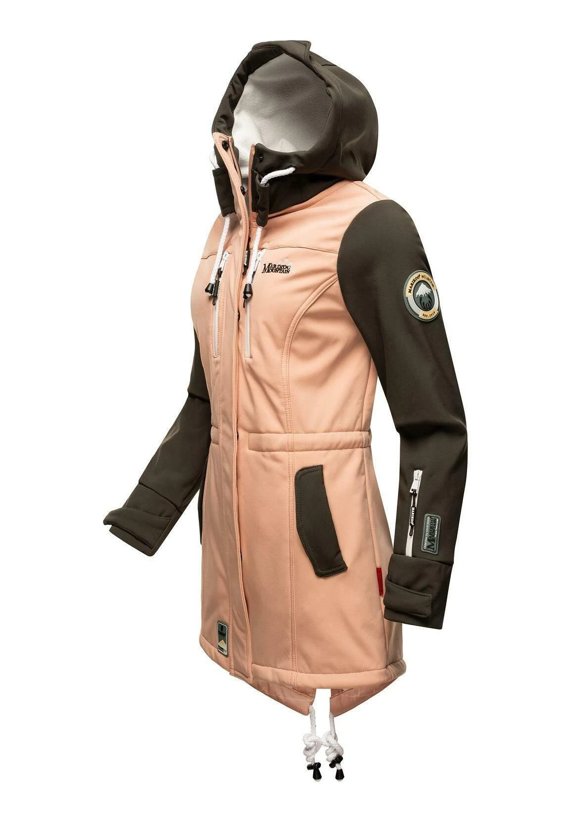 Marikoo Zimtzicke - Parka - Rose Anthracite 3 Marikoo Zimtzicke - Parka - Rose Anthracite - Afbeelding 2