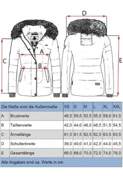 Marikoo Unique - Winterjas - White -Marikoo 80b7aa4be068459aa261cd96242750e4