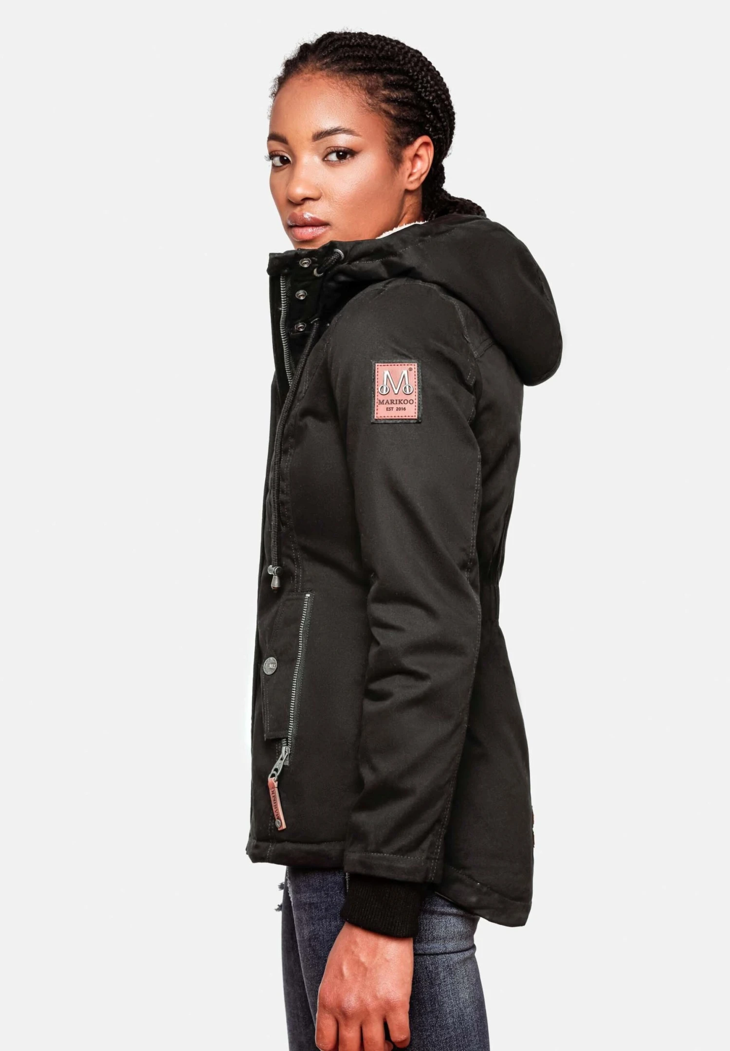 Marikoo Manolya - Winterjas - Black 5 Marikoo Manolya - Winterjas - Black - Afbeelding 3