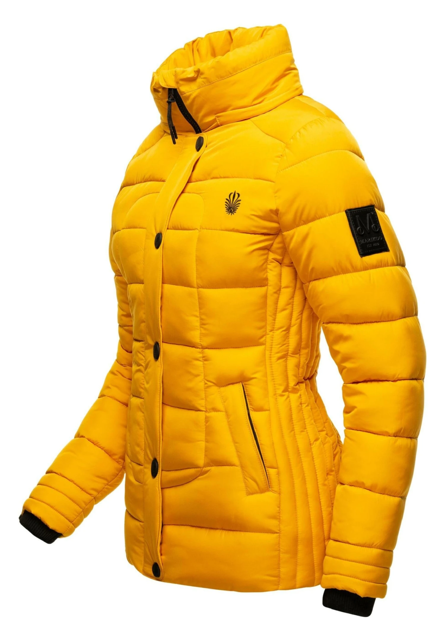 Marikoo Qesraa - Winterjas - Dark Yellow 7 Marikoo Qesraa - Winterjas - Dark Yellow - Afbeelding 5