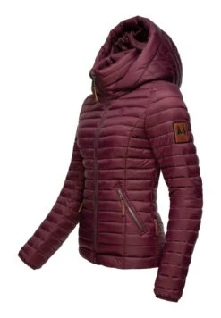 Marikoo Lowenbaby - Jas - Dark Red Melange -Marikoo 83ea677c338243ca95e607ce25746f63