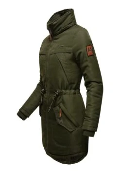 Marikoo Kamii - Winterjas - Olive 9 Marikoo Kamii - Winterjas - Olive -Marikoo 85ecb7eac43e476d92b8fd44fd742930