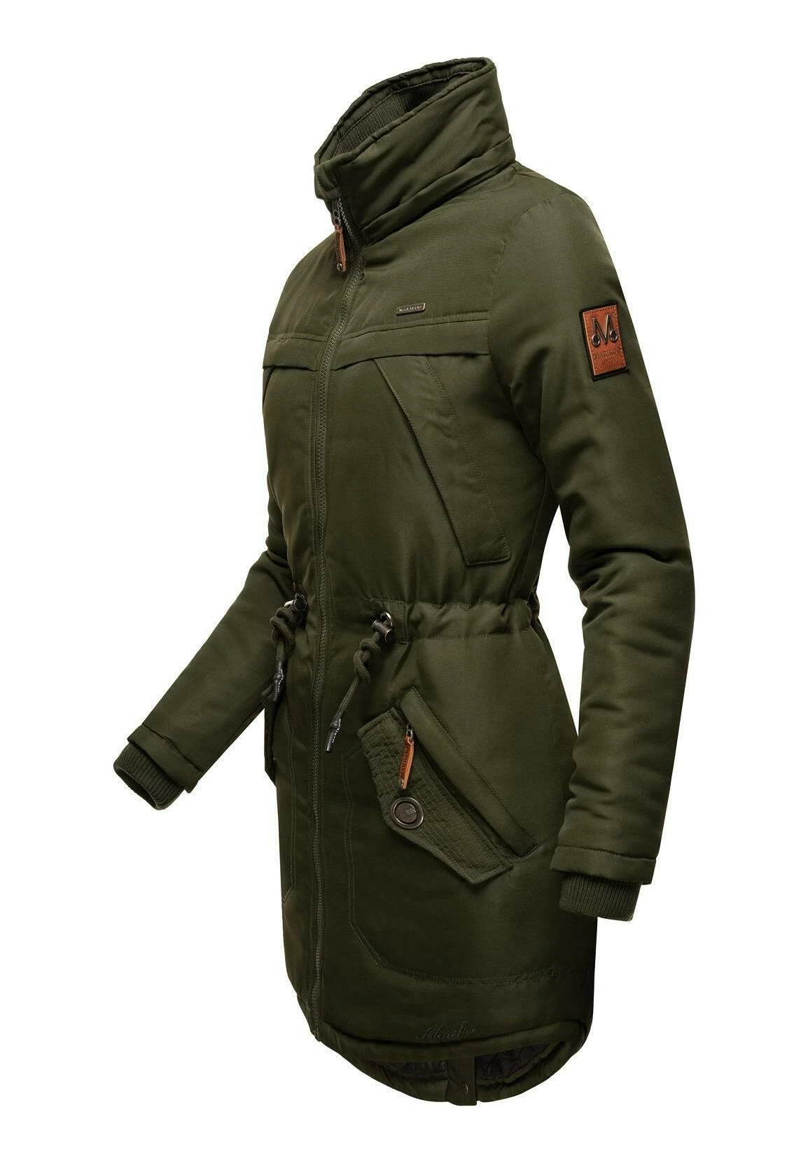 Marikoo Kamii - Winterjas - Olive 5 Marikoo Kamii - Winterjas - Olive - Afbeelding 3