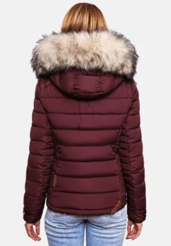 Marikoo Lerikaa - Winterjas - Dark Red Melange 12 Marikoo Lerikaa - Winterjas - Dark Red Melange -Marikoo 86a043b933bb4e10a94ec0f126846562