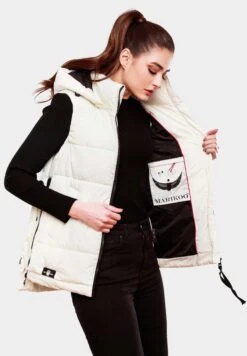 Marikoo Zarinaa - Bodywarmer - Offwhite -Marikoo 88226196d88a4206ab6f8c51021a4911