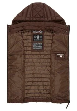 Marikoo Hasenpfote - Bodywarmer - Dark Choco -Marikoo 88638b7d68cd451287956360e48288ef