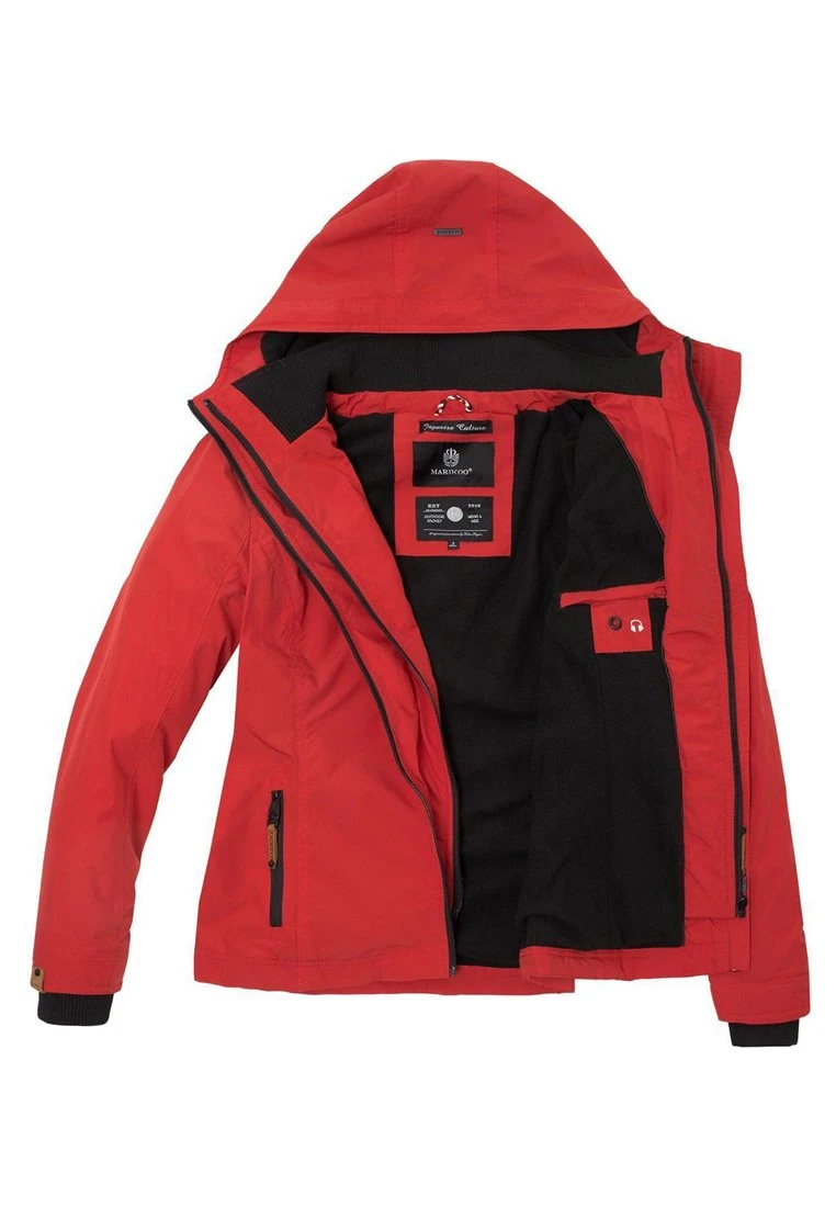 Marikoo Erdbeere - Outdoorjas - Red 6 Marikoo Erdbeere - Outdoorjas - Red - Afbeelding 4